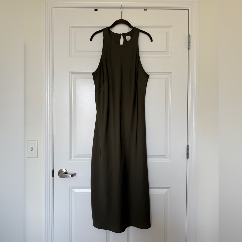 A New Day Olive Midi Dress